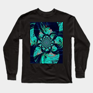 fractal vision Long Sleeve T-Shirt